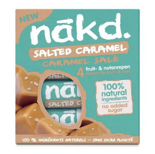 Nakd Tyčinka Salted Caramel 4x35 g Nakd