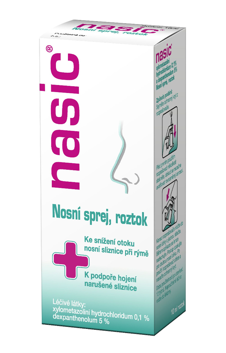 Nasic nosní sprej 10 ml Nasic