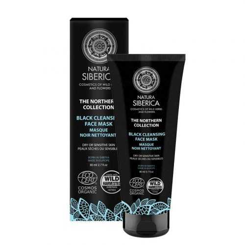 Natura Siberica Černá čisticí pleťová maska 80 ml Natura Siberica