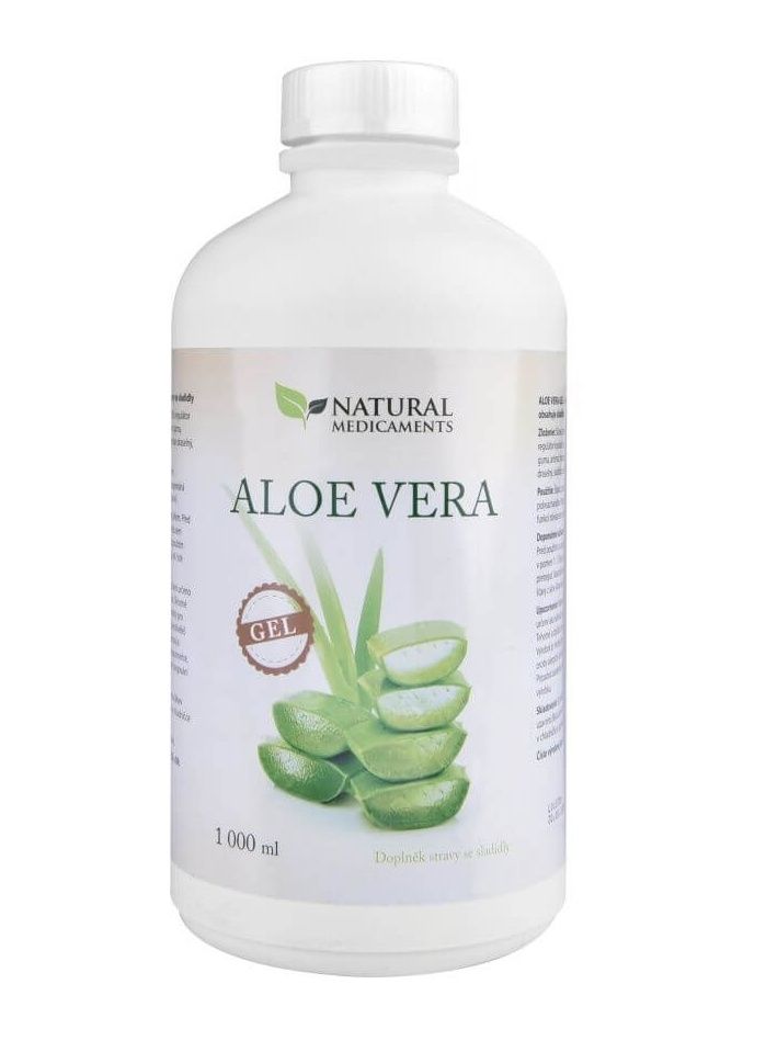 Natural Medicaments Aloe Vera gel 1000 ml Natural Medicaments
