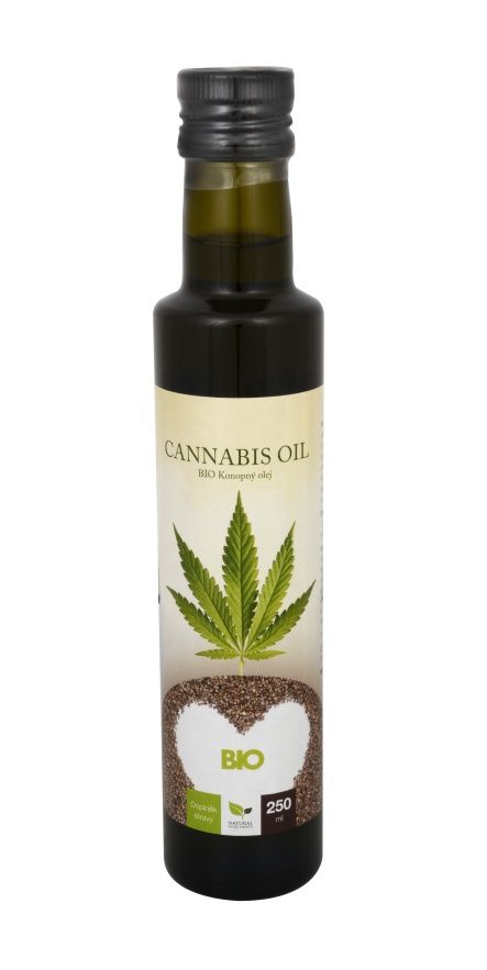 Natural Medicaments Cannabis oil BIO Konopný olej 250 ml Natural Medicaments