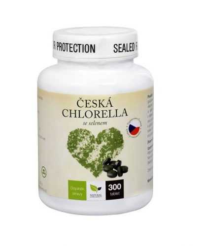 Natural Medicaments Česká chlorella se selenem 300 tablet Natural Medicaments