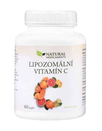 Natural Medicaments Lipozomální vitamín C 60 kapslí Natural Medicaments