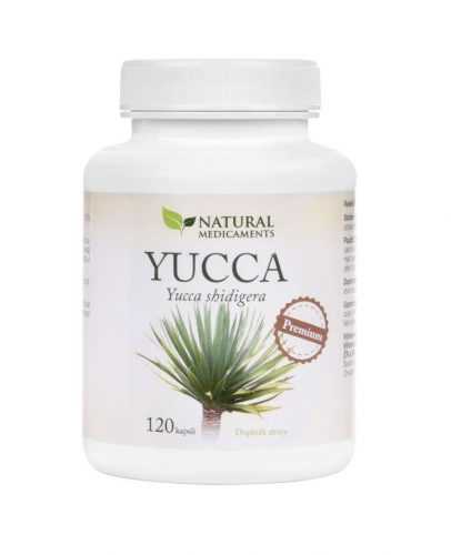 Natural Medicaments Yucca Premium 120 kapslí Natural Medicaments