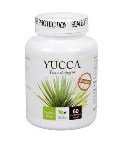 Natural Medicaments Yucca Premium 60 kapslí Natural Medicaments
