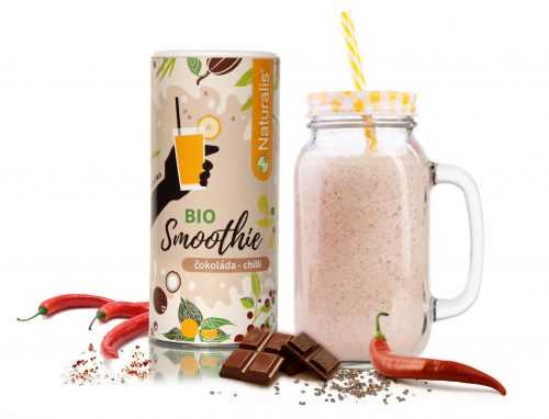 Naturalis Smoothie Čokoláda + Chilli BIO 180 g Naturalis