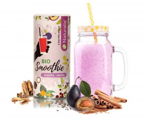 Naturalis Smoothie Skořice + Švestka BIO 180 g Naturalis