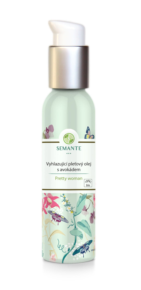 Naturalis Vyhlazující pleťový olej s avokádem Pretty woman BIO 100 ml Naturalis