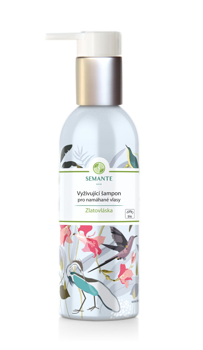 Naturalis Vyživující šampon pro namáhané vlasy Zlatovláska BIO 200 ml Naturalis
