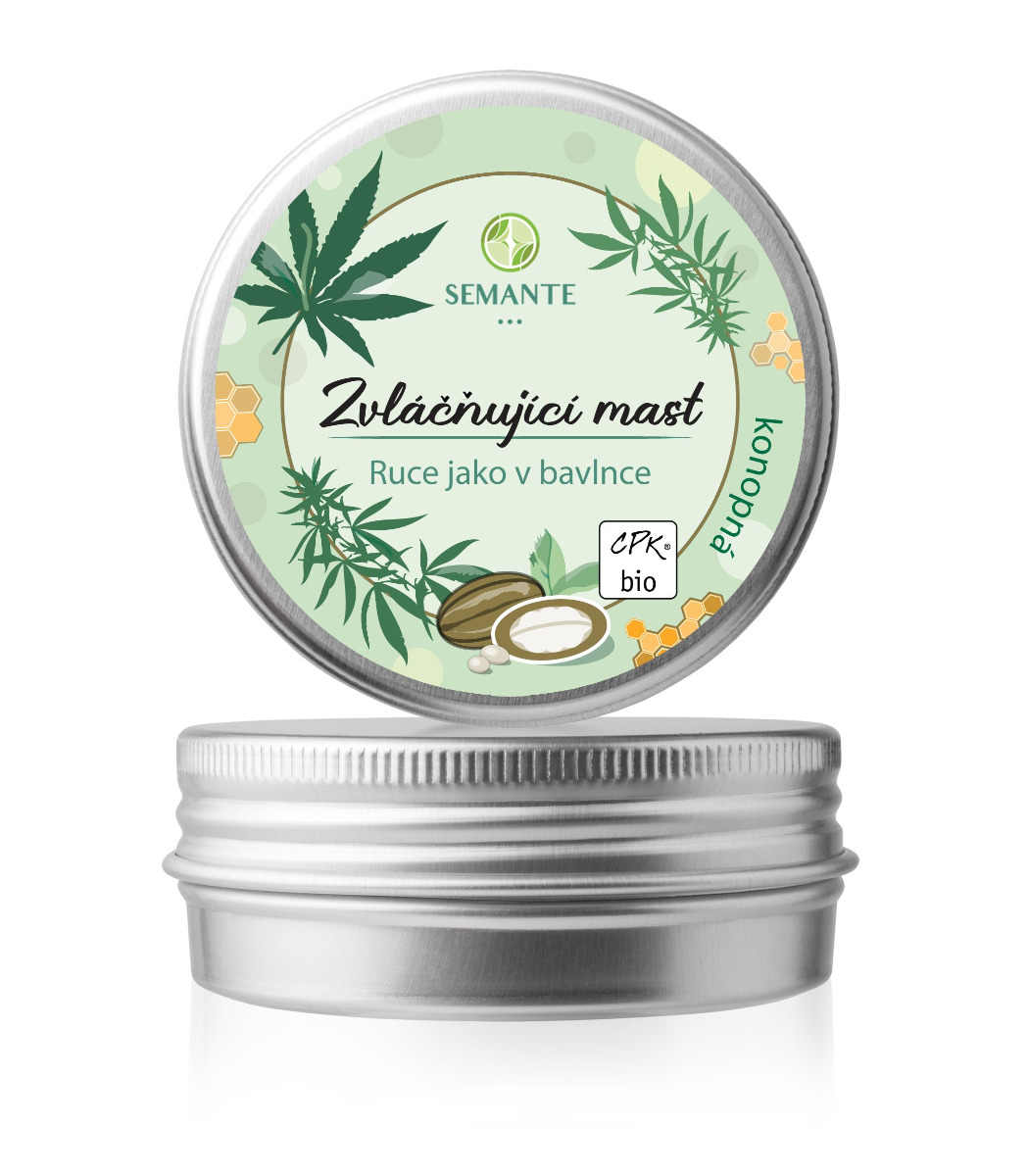 Naturalis Zvláčňující konopná mast Ruce jako v bavlnce BIO 50 ml Naturalis