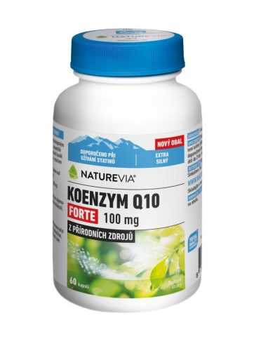 NatureVia Koenzym Q10 Forte 100 mg 60 kapslí NatureVia