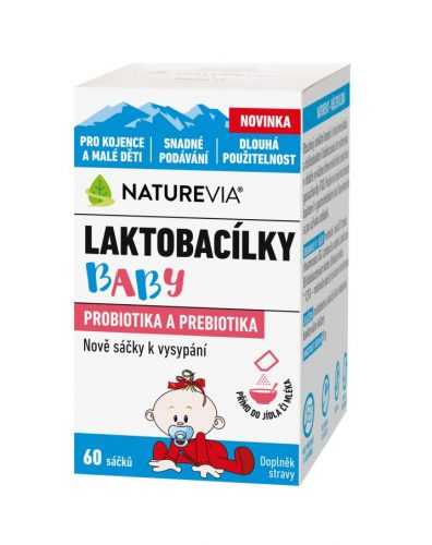 NatureVia Laktobacílky baby 60 sáčků NatureVia