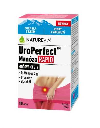 NatureVia UroPerfect Manóza Rapid 10 sáčků NatureVia