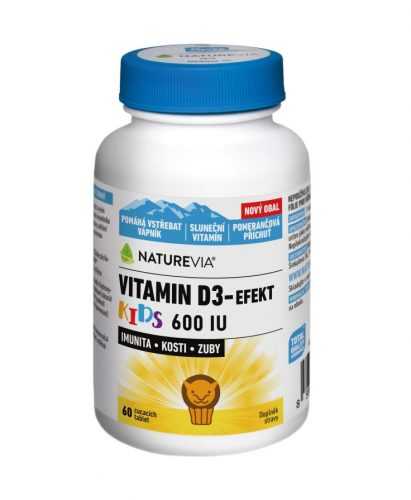 NatureVia Vitamin D3-Efekt Kids 60 tablet NatureVia