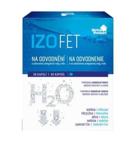 Naturprodukt Izofet na odvodnění 30 kapslí Naturprodukt