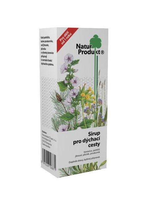 Naturprodukt Sirup pro dýchací cesty 200 ml Naturprodukt