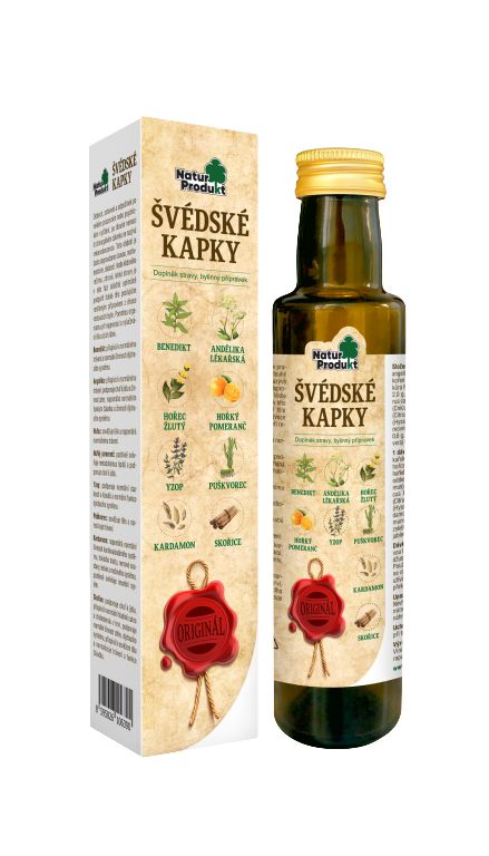 Naturprodukt Švédské kapky 250 ml Naturprodukt