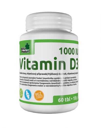 Naturprodukt Vitamin D3 1000 IU 60 tablet Naturprodukt