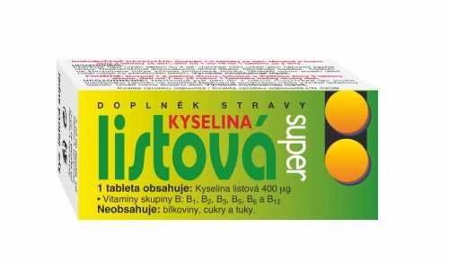 Naturvita Kyselina listová Super 60 tablet Naturvita