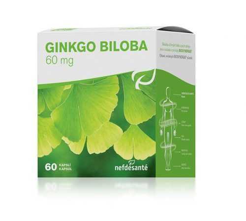 Nefdesanté Ginkgo Biloba 60 mg 60 kapslí Nefdesanté