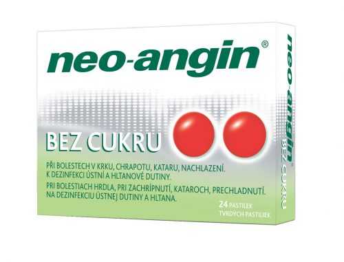 Neo-angin Bez cukru 24 pastilek Neo-angin