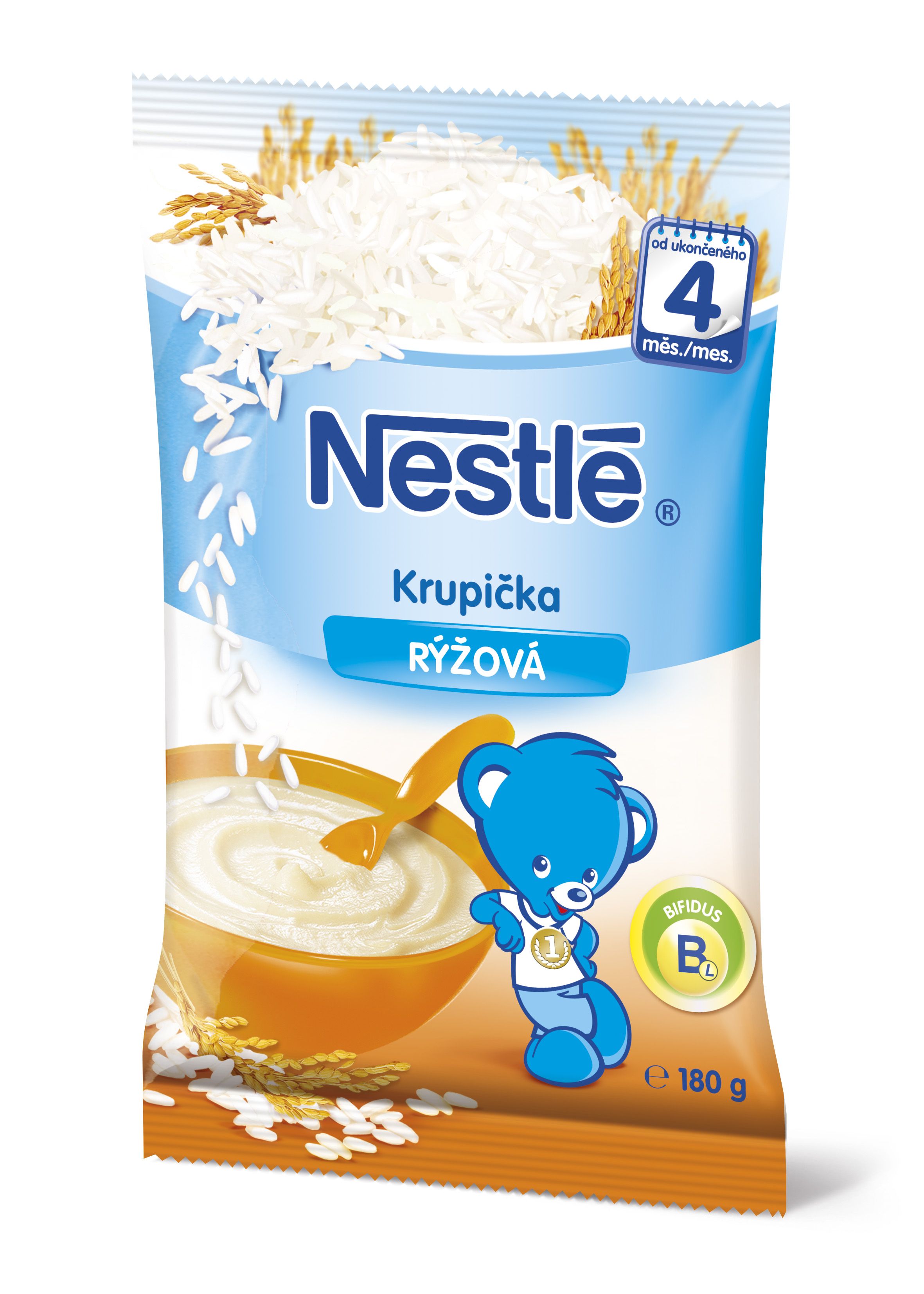 Nestlé Nemléčná krupička RÝŽOVÁ 180 g Nestlé