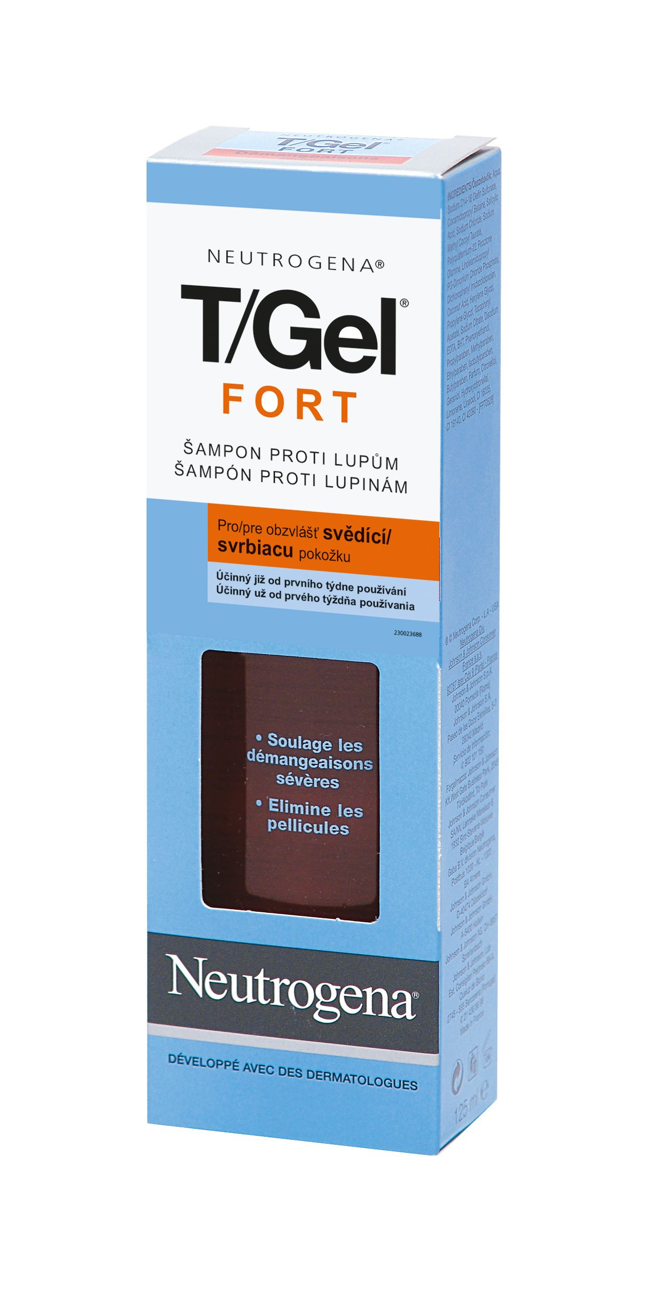 Neutrogena T/Gel Forte šampon proti lupům 125 ml Neutrogena