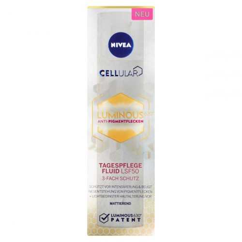 Nivea Cellular Luminous OF50 extra ochranný krém proti pigmentovým skvrnám 40 ml Nivea