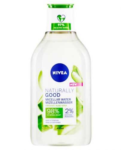 Nivea Naturally Good micelární voda 400 ml Nivea