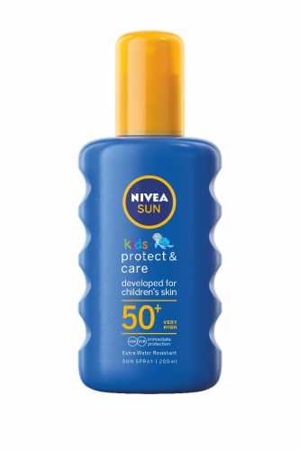 Nivea SUN Dětský barevný sprej na opalování OF50+ 200 ml Nivea