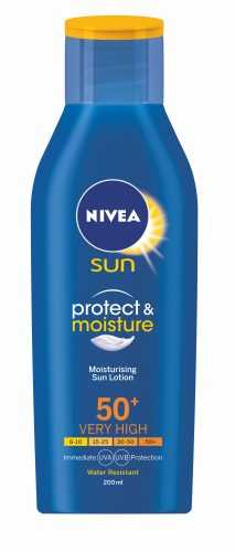 Nivea SUN Hydratační mléko na opalování OF50 200 ml Nivea