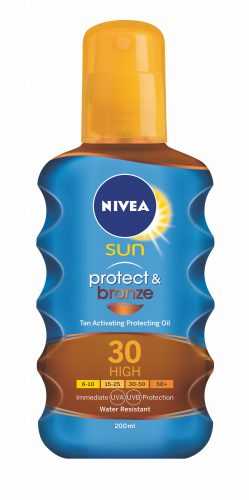 Nivea SUN Protect&Bronze OF30 olej na opalování 200 ml Nivea