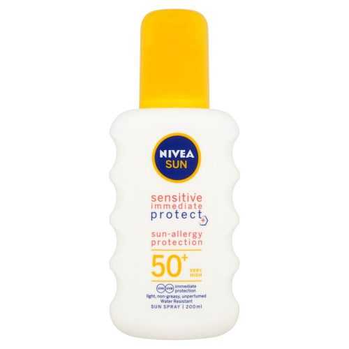 Nivea SUN Sensitive Sprej na opalování SPF50+ 200 ml Nivea