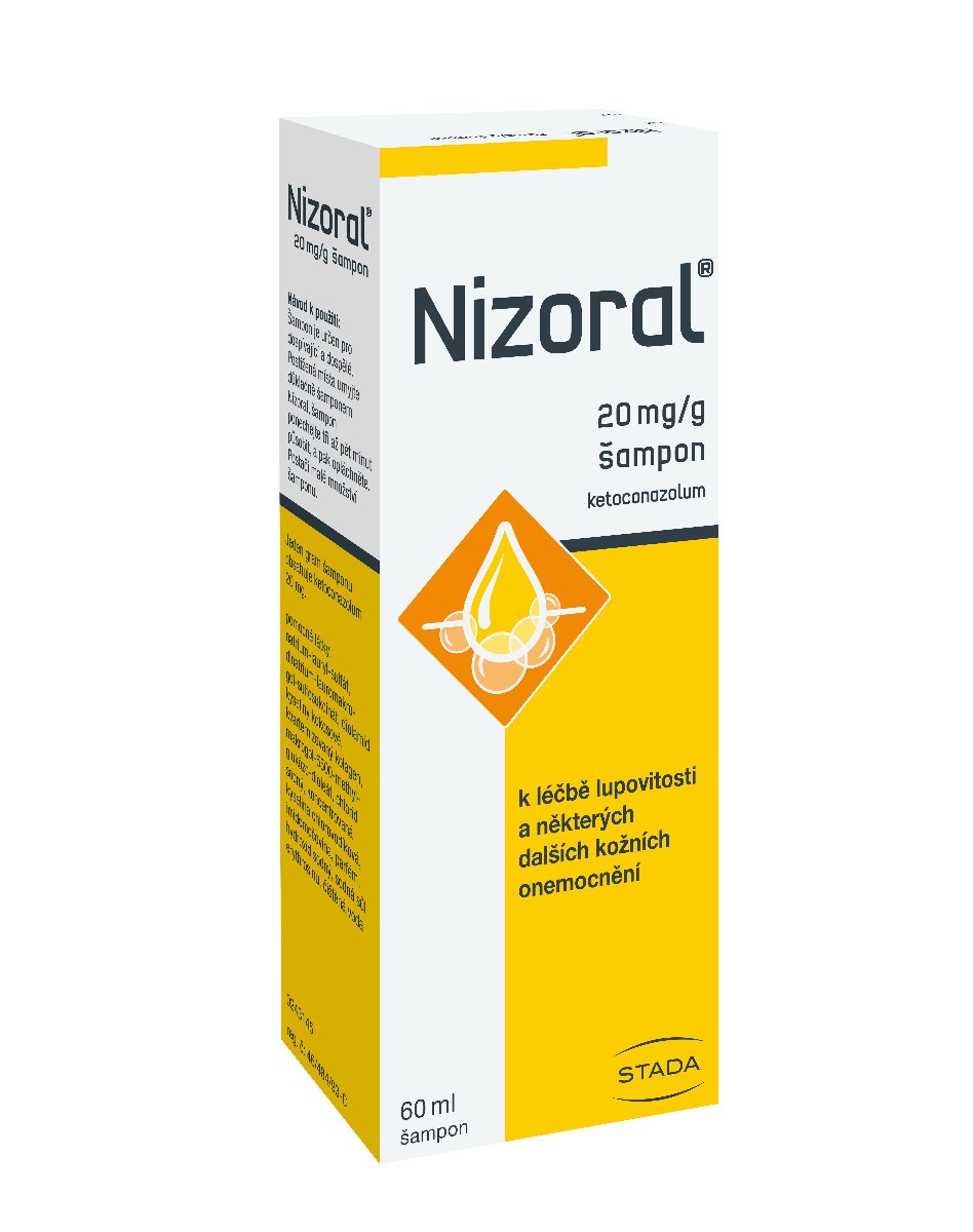 Nizoral 20mg/g šampon 60 ml Nizoral