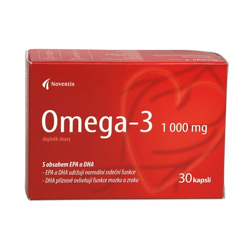 Noventis Omega-3 1000 mg 30 kapslí Noventis