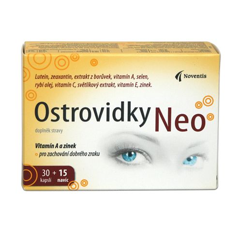 Noventis Ostrovidky Neo 30+15 kapslí Noventis