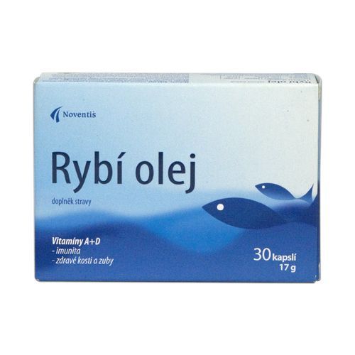 Noventis Rybí olej 30 kapslí Noventis