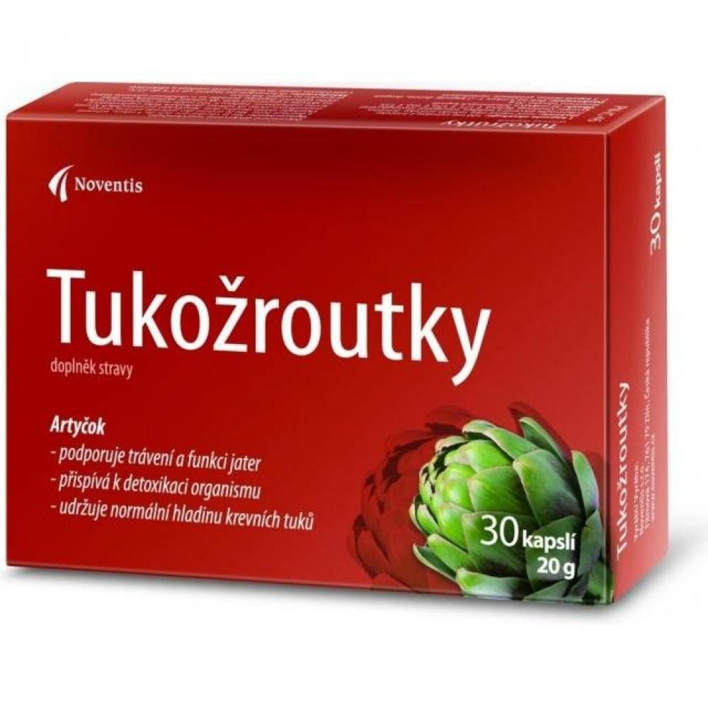 Noventis Tukožroutky 30 kapslí Noventis