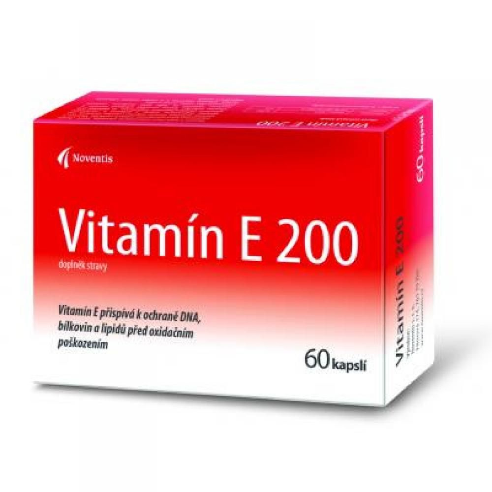 Noventis Vitamin E 200 60 kapslí Noventis