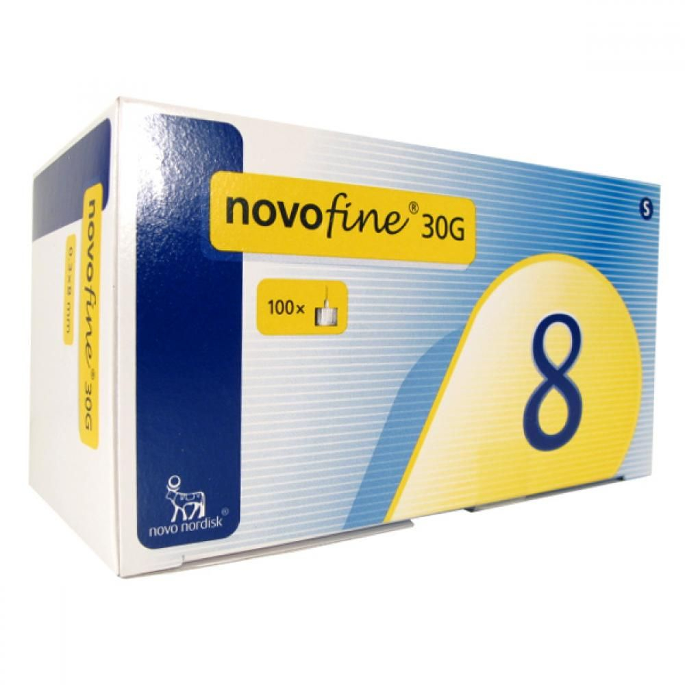 Novo Nordisk NovoFine 30G x 8 mm jehly 100 ks Novo Nordisk