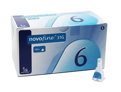 Novo Nordisk NovoFine 31G x 6 mm jehly 100 ks Novo Nordisk