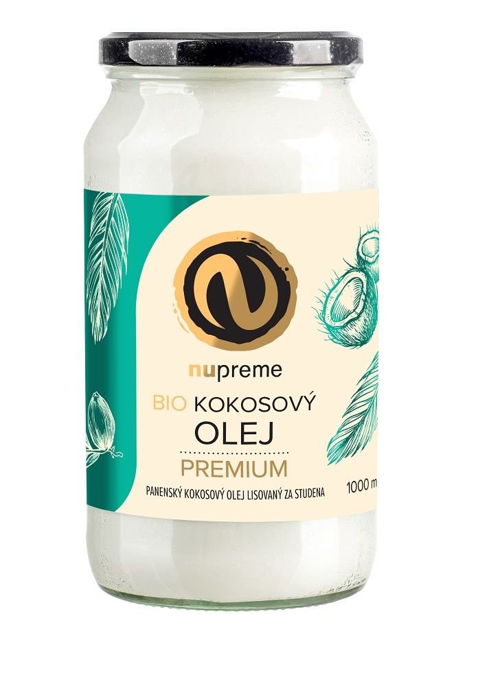 Nupreme BIO Kokosový olej 1000 ml Nupreme