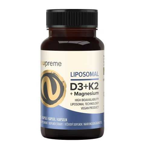 Nupreme Liposomal Vit. D3 + K2 30 kapslí Nupreme