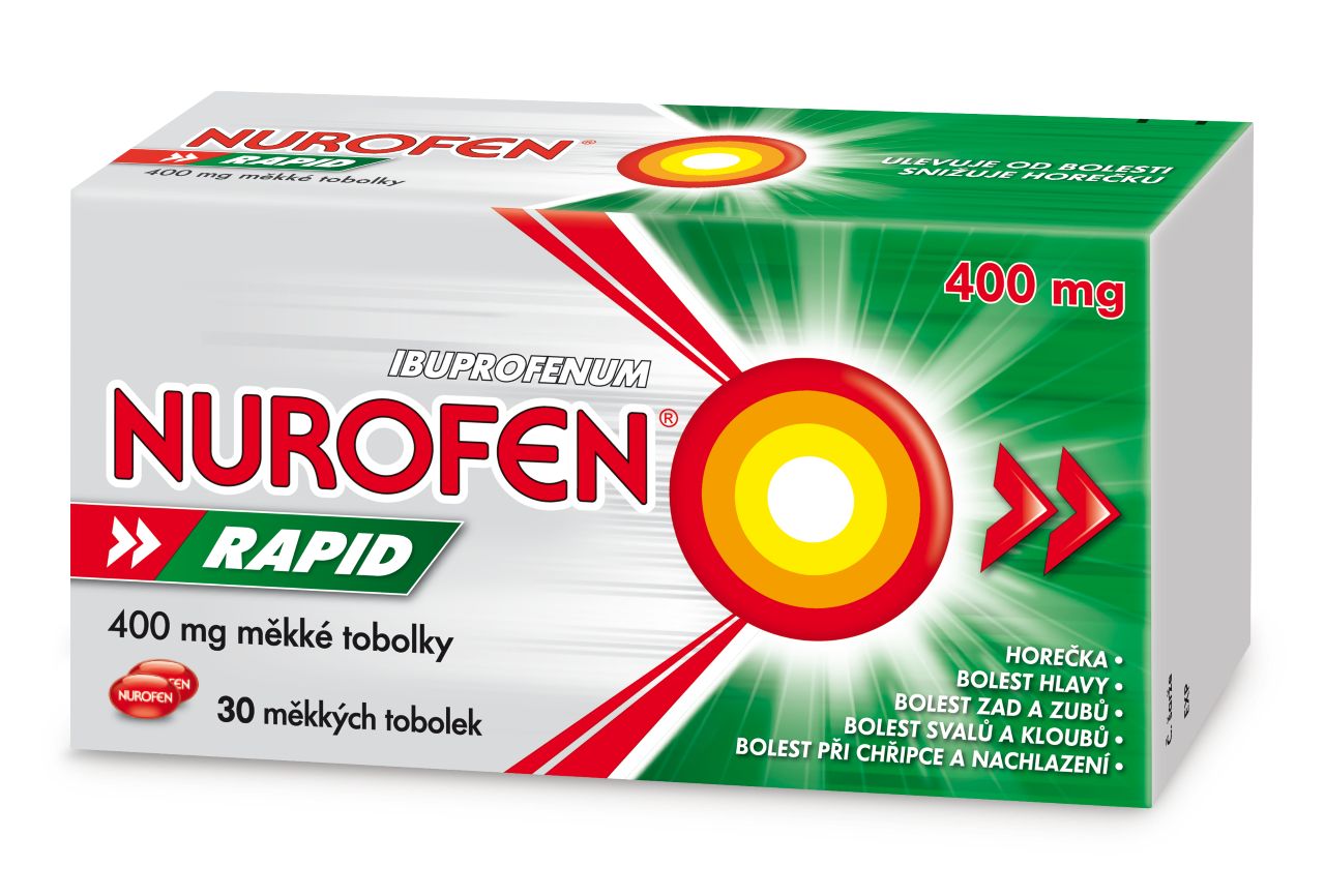 Nurofen Rapid 400 mg 30 tobolek Nurofen