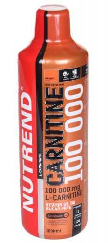 Nutrend Carnitine 100 000 pomeranč 1000 ml Nutrend