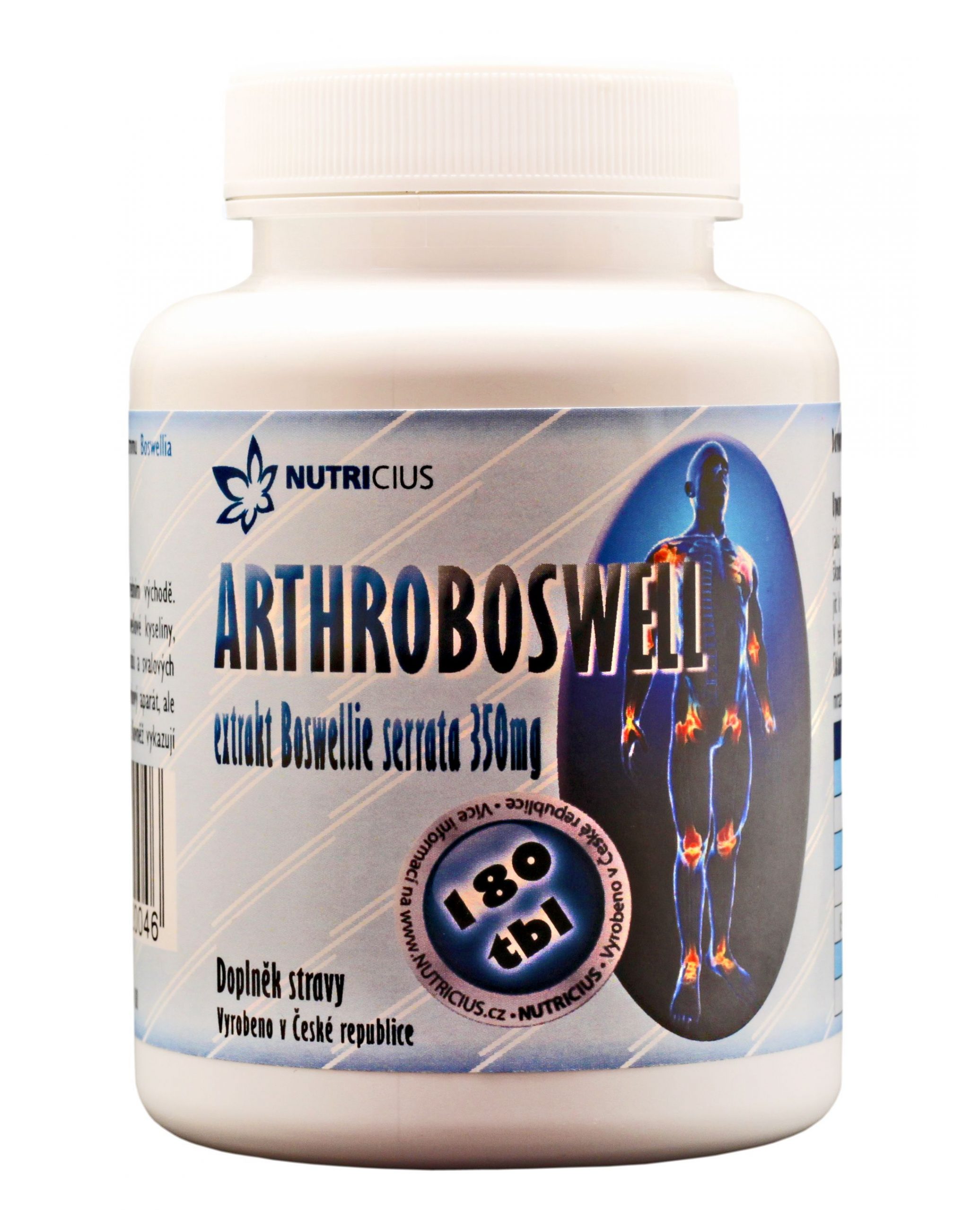 Nutricius Arthroboswell Boswellia serrata 350 mg 180 tablet Nutricius
