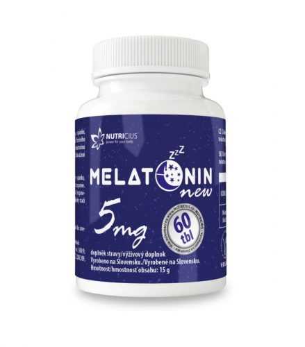 Nutricius Melatonin new 5 mg 60 tablet Nutricius
