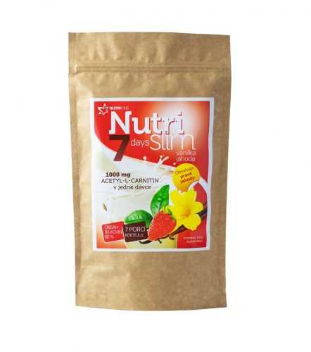 Nutricius NutriSlim vanilka jahoda 210 g Nutricius