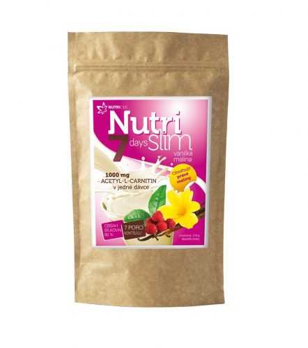 Nutricius NutriSlim vanilka malina 210 g Nutricius