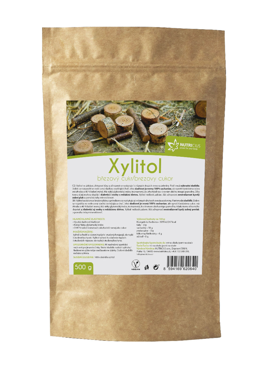 Nutricius Xylitol 500 g Nutricius